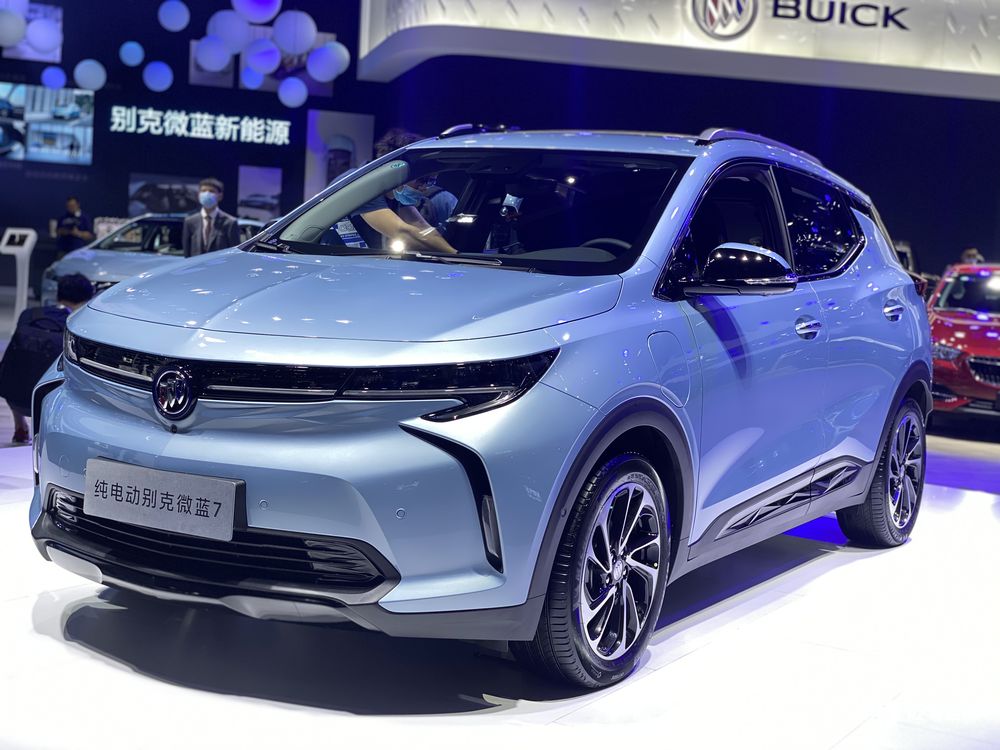 17.98 万起,别克首款纯电 suv 微蓝 7 上市