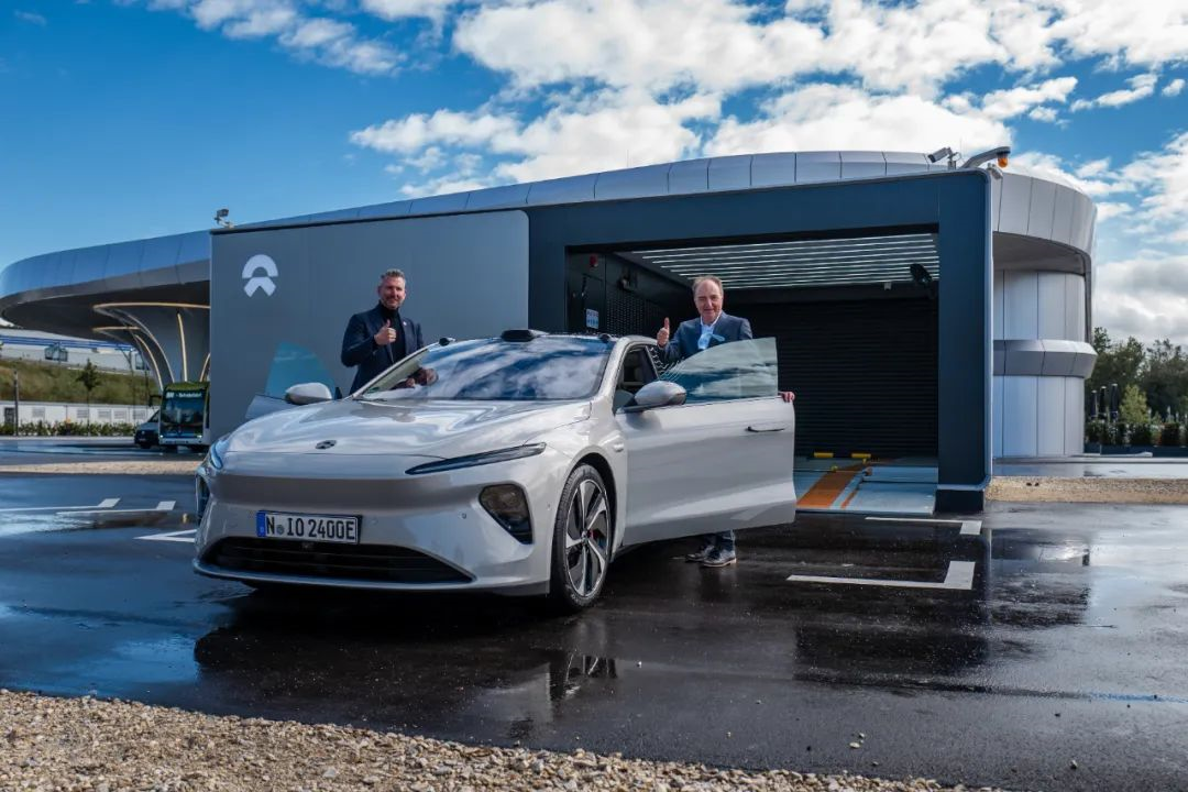 NIO Germany battery swap station