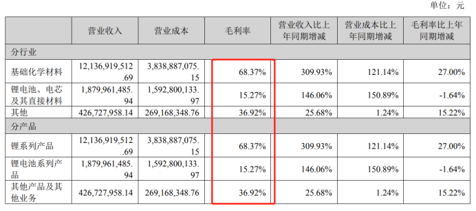 Source: Ganfeng Lithium Semi-Annual Report