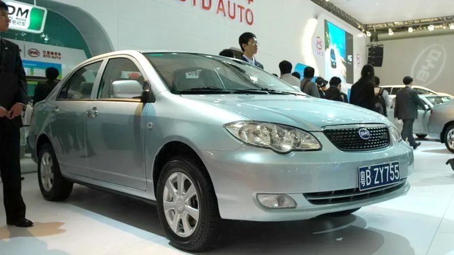 BYD's first new energy vehicle, the F3DM