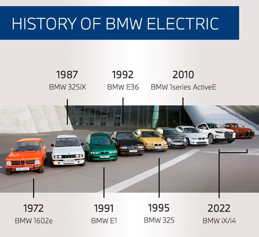 (BMW Group Electrification Strategy - Development Trajectory of Representative Models)