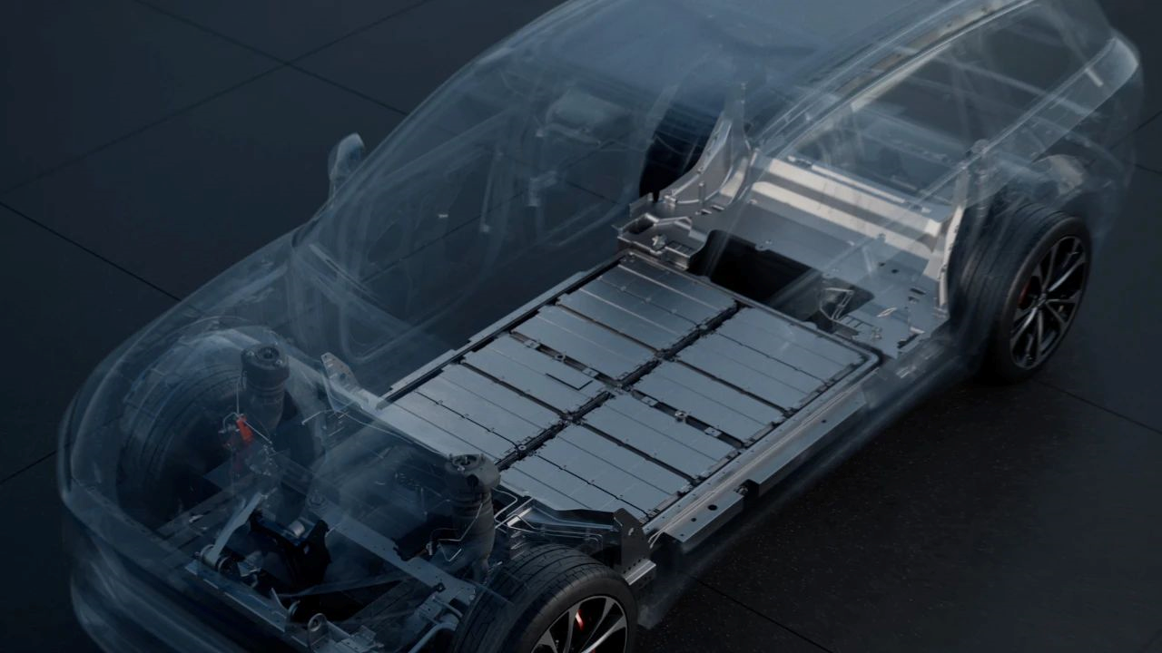 Chassis of the all-new ES8